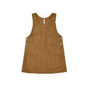 Rylee +Cru rust Odette overall dress